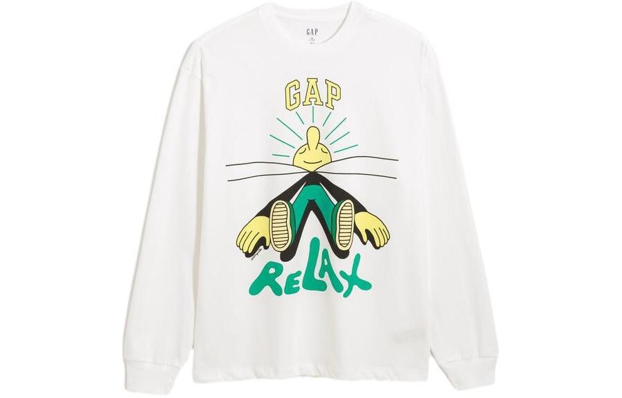 

Футболка унисекс белая Gap, белый