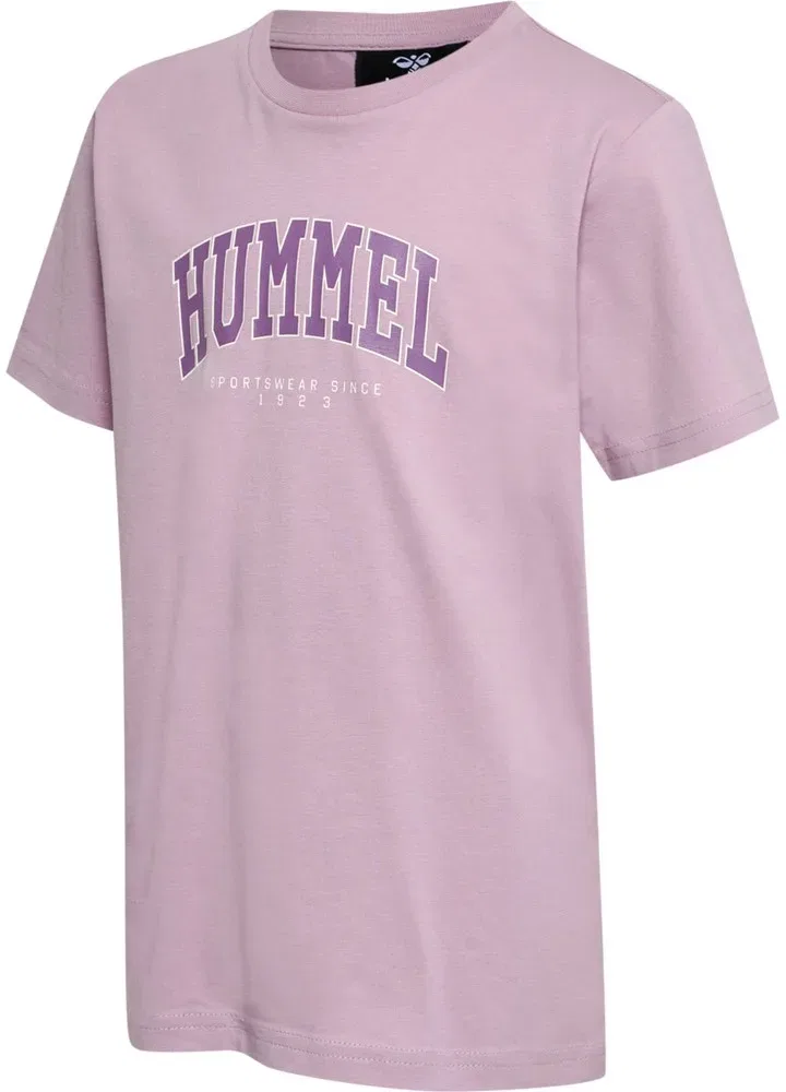 Футболка детская хлопковая Hummel, розовый