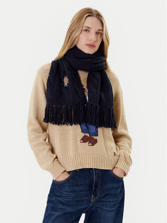 

Шарф 455981434002 Polo Ralph Lauren, синий