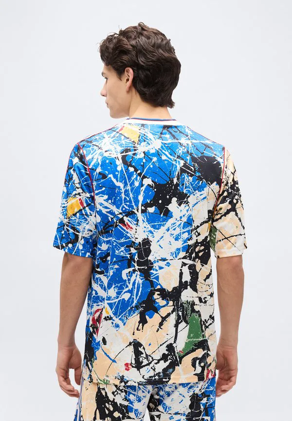 Футболка с принтом «каменные розы» команды «манчестер юнайтед» Adidas Originals, Multicolor — фото 3