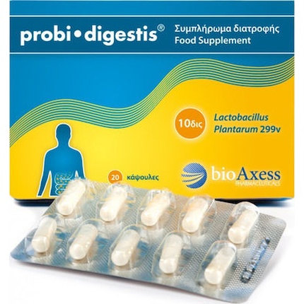 

Bioaxeess Probi Digestis Пищевая добавка для восстановления симптомов синдрома раздраженного кишечника - 20 капсул Bioaxess