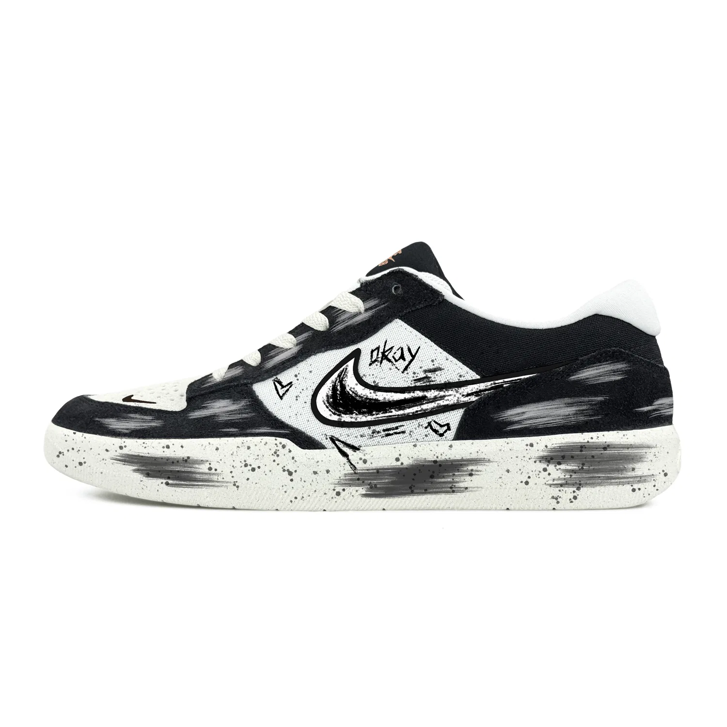 Скейтбордические кроссовки Nike SB Force 58 Black — фото 3
