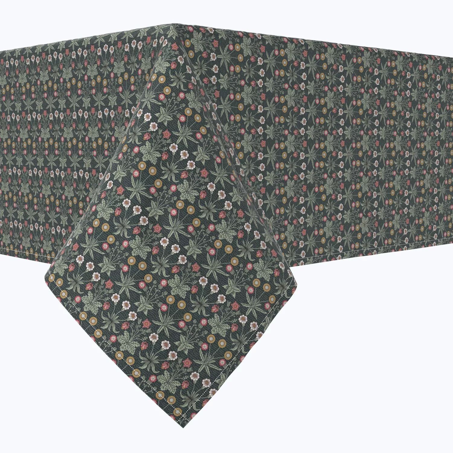 

Прямоугольная скатерть, 100 % хлопок, 52x84 дюйма, цветочный 76