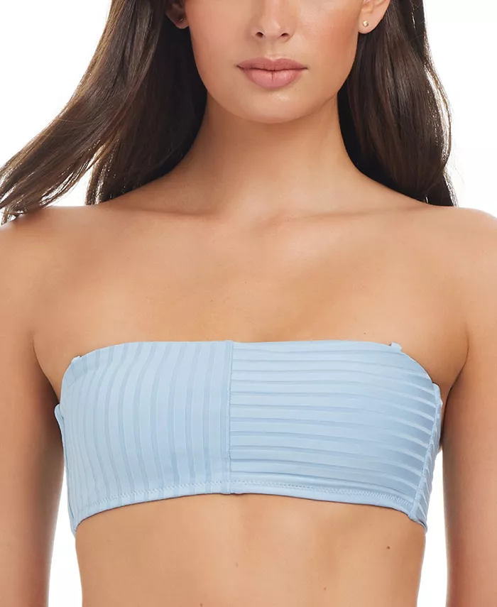 

Женский топ бикини Refresh Rib Bandeau Sanctuary, синий