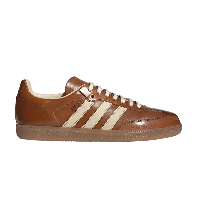 

Кроссовки adidas Samba OG Made in Italy Vachetta Tan, коричневый