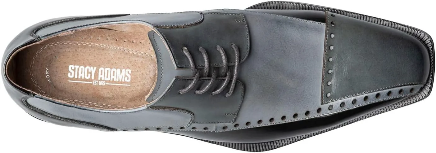 Туфли Stacy Adams Mens Plaza Cap Toe Oxford, черный — фото 4