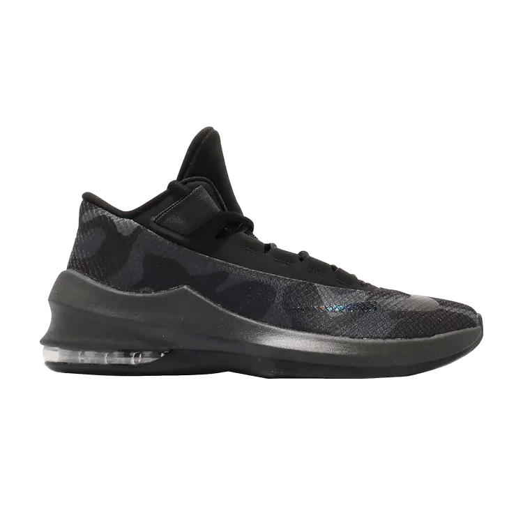 

Кроссовки Nike Air Max Infuriate 2 Mid PRM EP 'Anthracite', черный