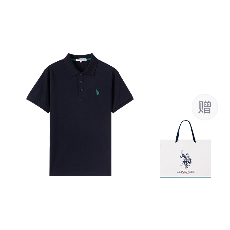 

Мужские поло с коротким рукавом U.S. POLO ASSN., синий