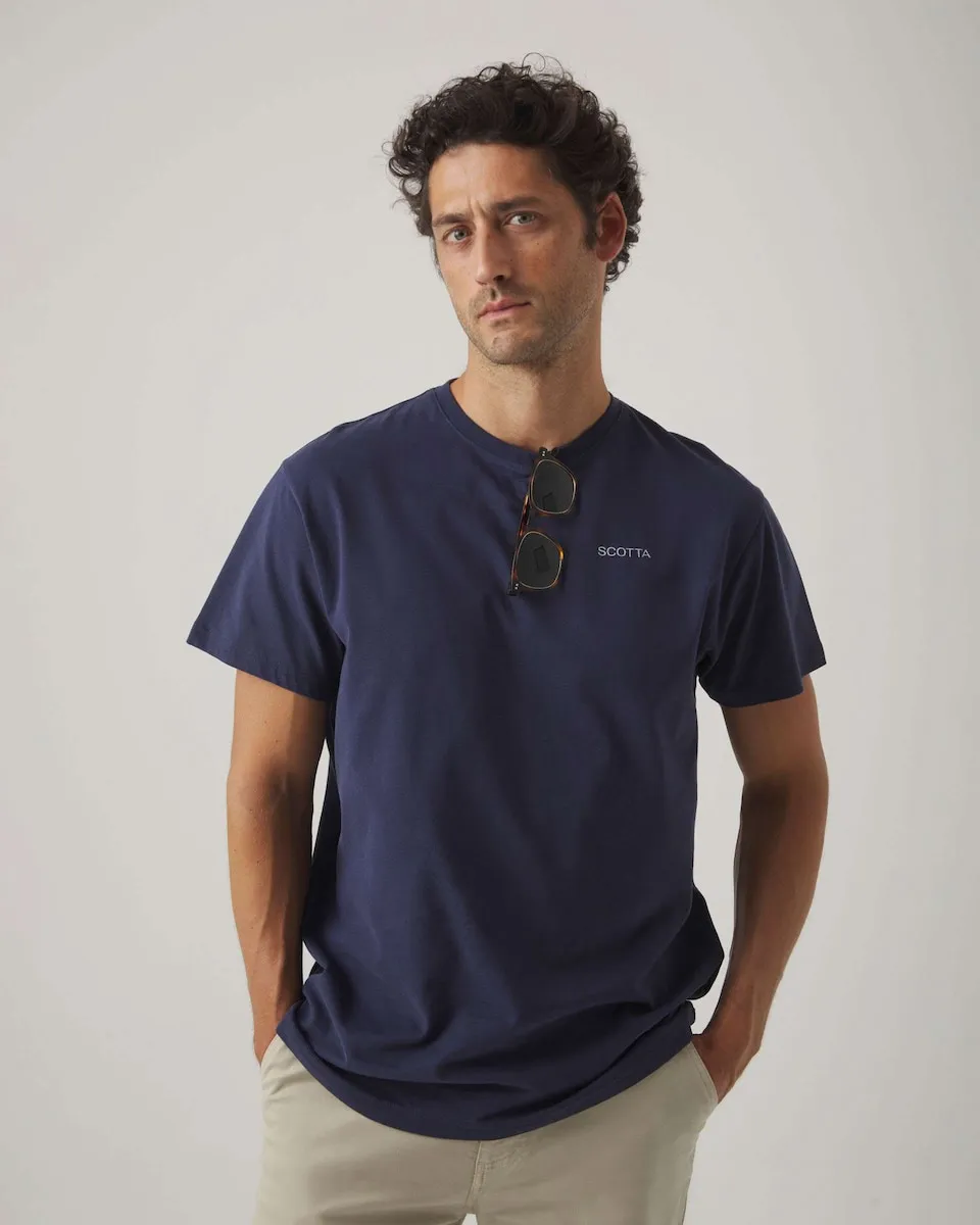

Мужская футболка с коротким рукавом Scotta 1985, темно-синий