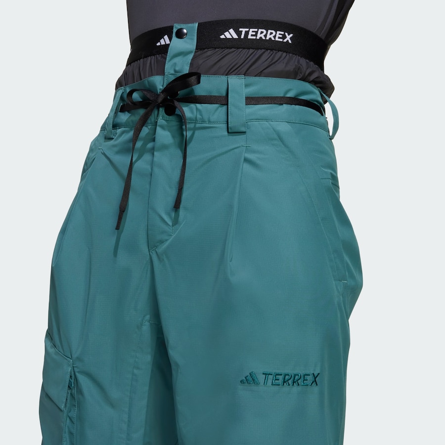Свободные спортивные брюки ADIDAS TERREX Xploric 2, изумрудный — фото 4