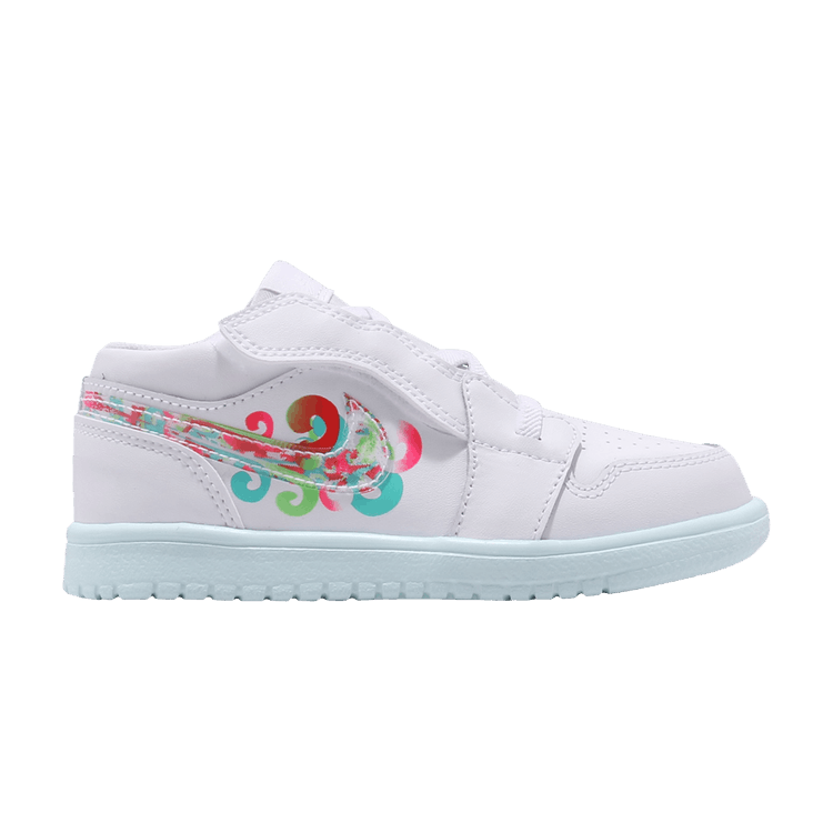 

Кроссовки Air Jordan Air Jordan 1 Low ALT PS 'White Multi', белый