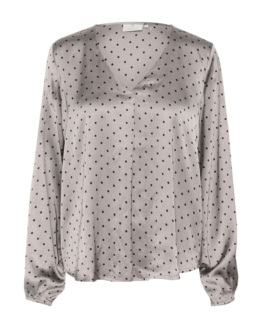 

Блузка Kaffe Blouse Luna, светло-серый
