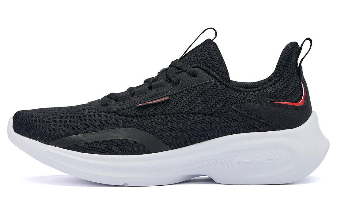 

Кроссовки мужские низкие Obsidian Black/Molten Red 361°