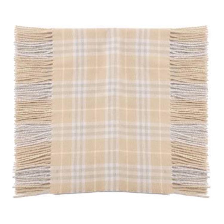 

Шарф с бахромой Checked Burberry