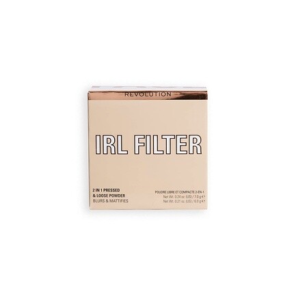 

Пудра Irl Soft Focus 2-в-1 — полупрозрачная 6G, Makeup Revolution