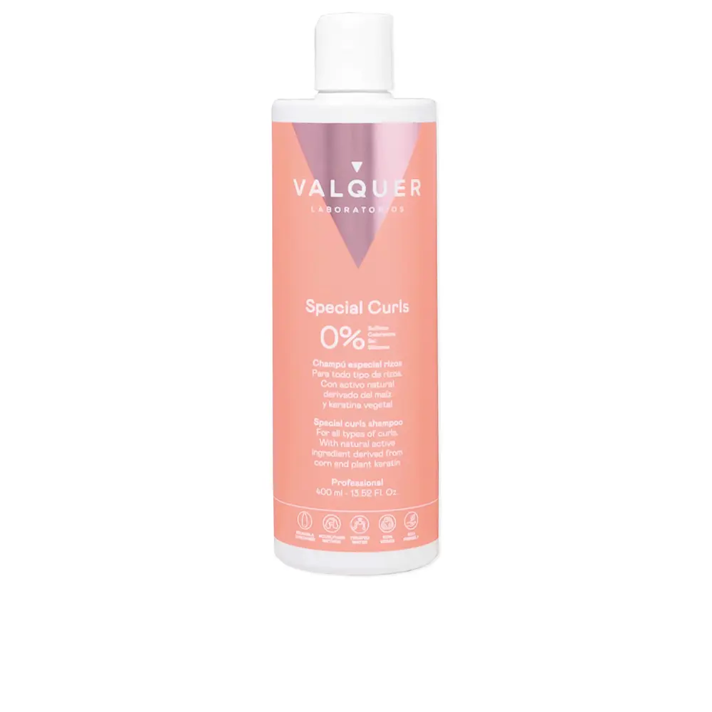

Шампунь Special curls 0% champú método curly Valquer, 400 мл.