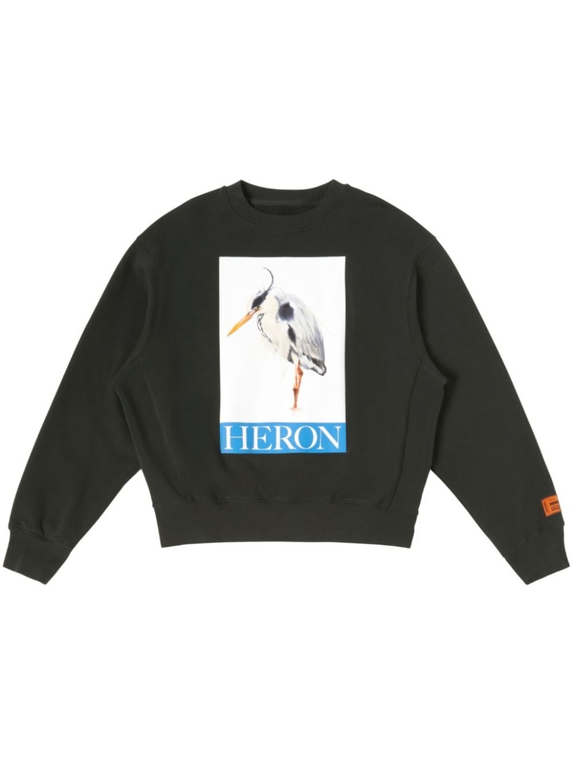 

Heron Preston толстовка с круглым вырезом и принтом, черный