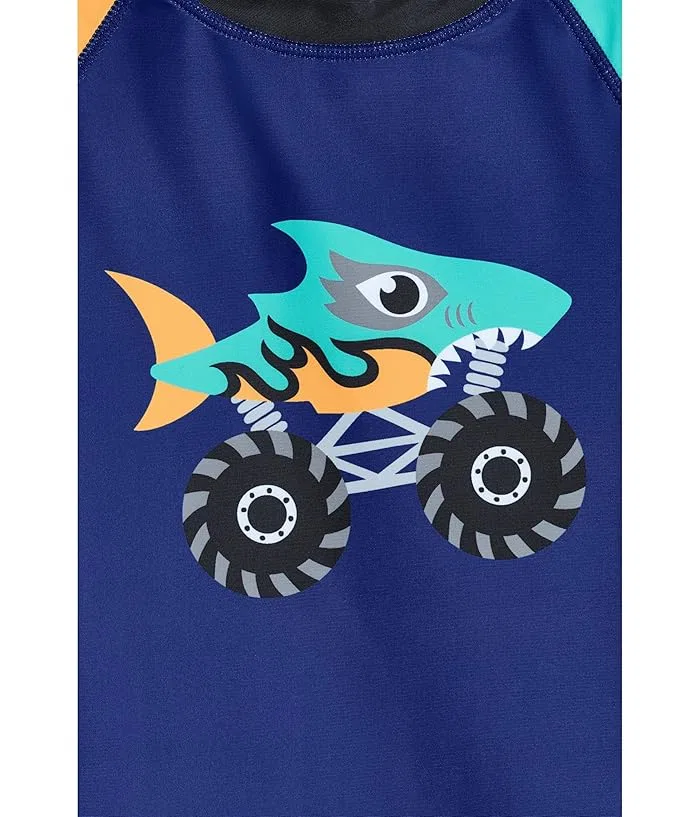 Футболка Truck модель Rashguard Deux par Deux, Ultramarine Blue — фото 3