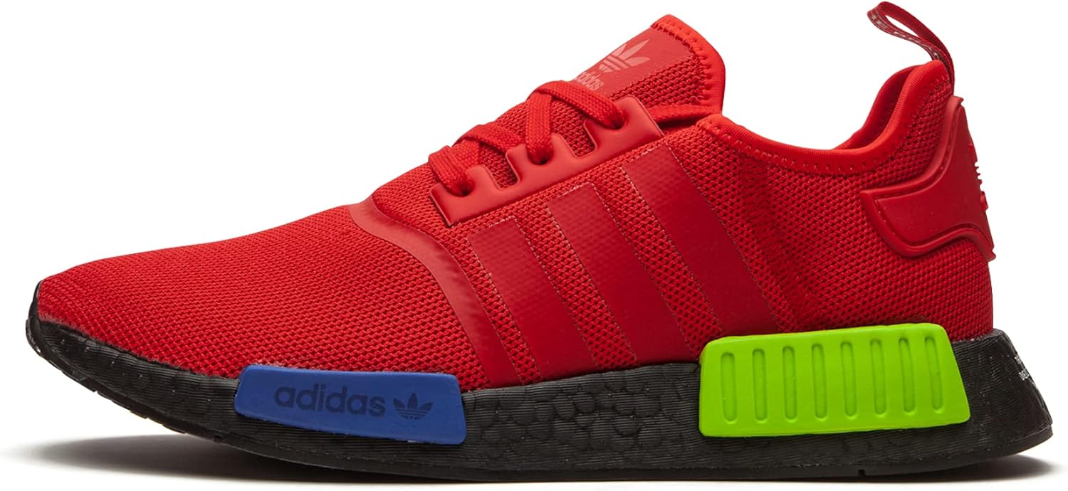 

Мужские кроссовки Adidas NMD_R1 повседневные - красные, красный/мультиколор