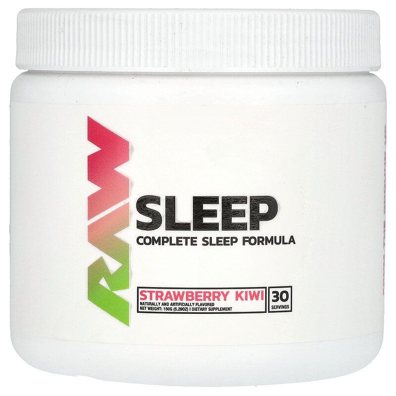 

Raw Nutrition, Sleep, с клубникой и киви, 150 г (5,29 унции)