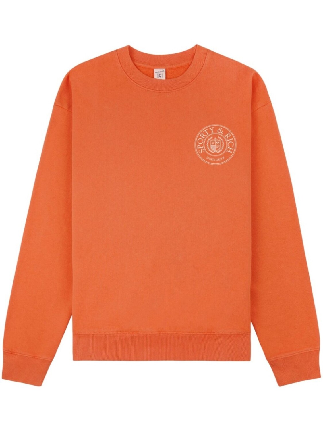 

Sporty & Rich толстовка Connecticut Crest с логотипом, оранжевый