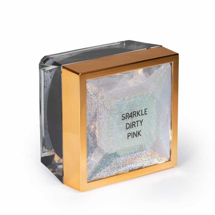 Molly Lac, гель для наращивания ногтей, Porcelain Sparkle Gel Laskovska Dirty Pink, 50 мл — фото 4