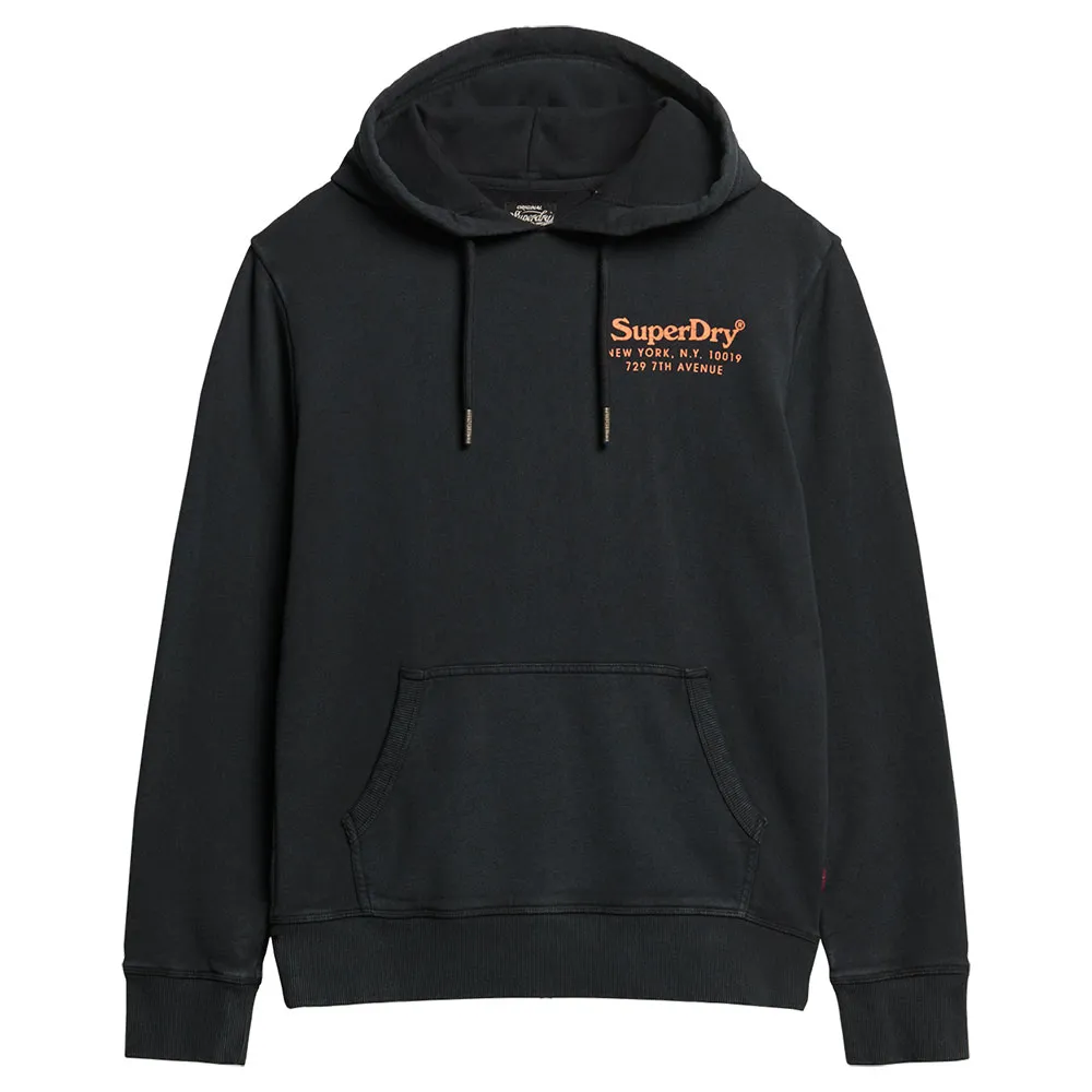

Худи Superdry Tonal Venue Logo, черный