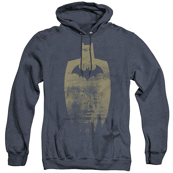 

Толстовка с капюшоном Batman gold silhouette adult heather Licensed Character