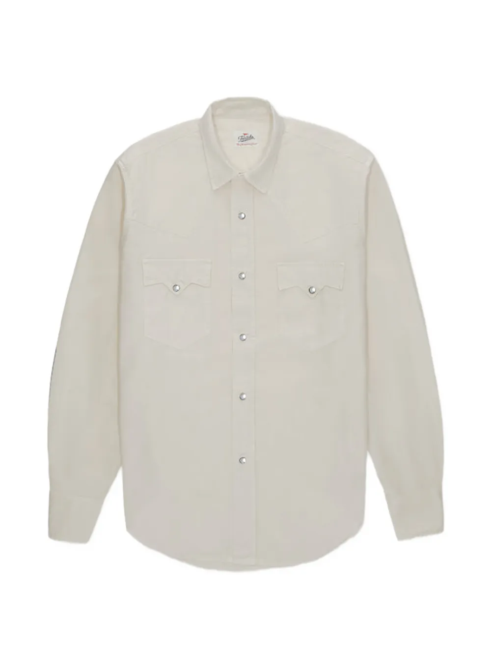 

Рубашка с нагрудными карманами на кнопках Fortela, бежевый