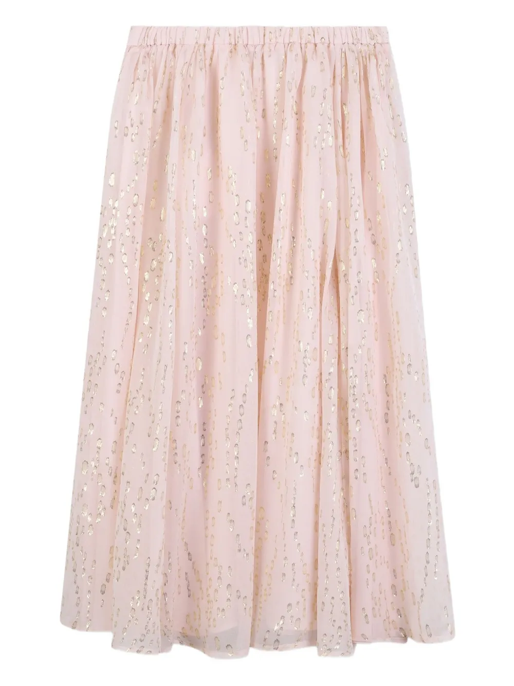 

Юбка из тюля с пайетками Chloé Kids, розовый