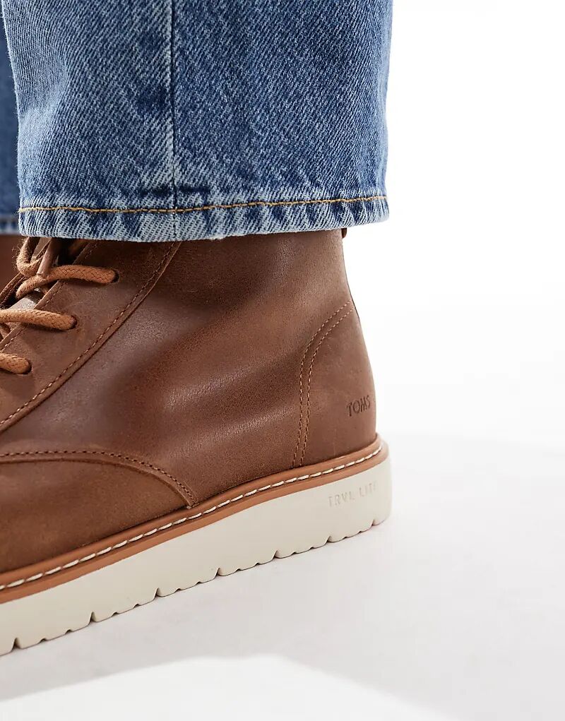 

Ботинки Toms Navi trvl lite ranger в цвете tan, Бежевый, Ботинки Toms Navi trvl lite ranger в цвете tan