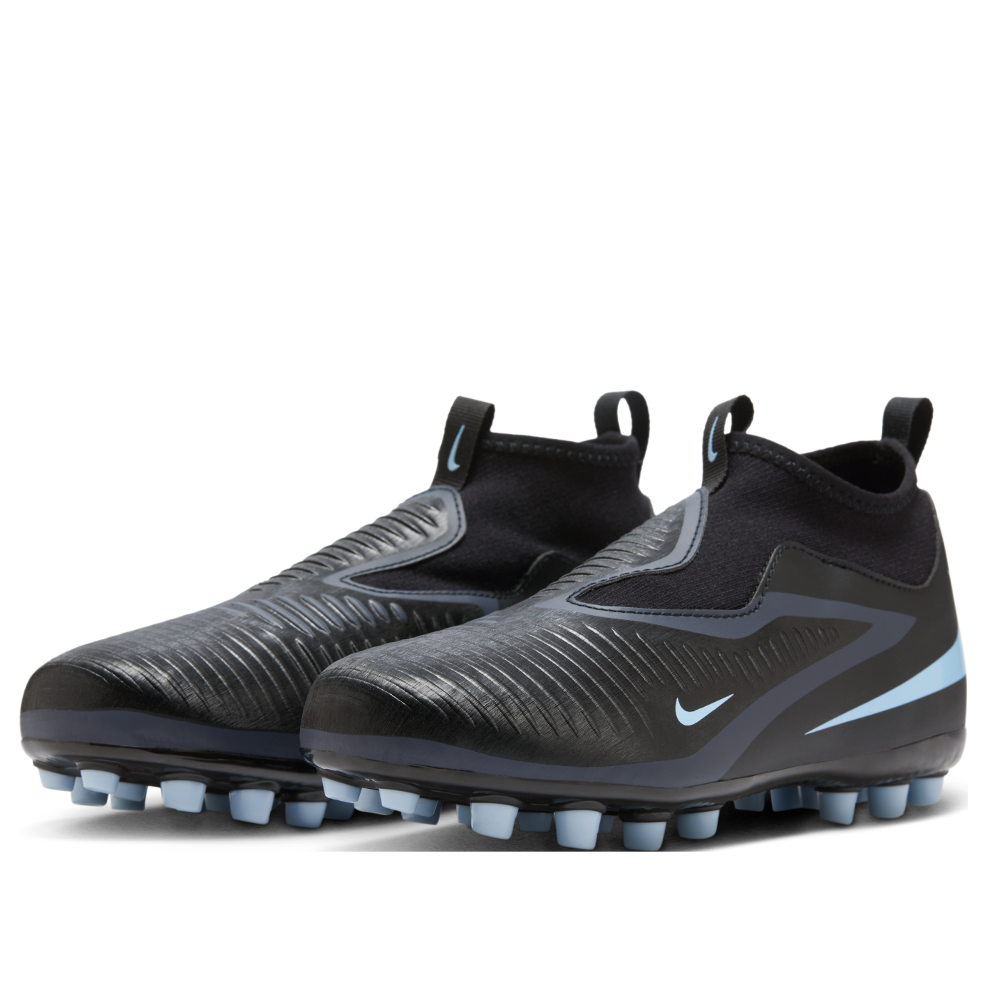 (GS) Nike Phantom 6 High Academy AG 'Black Ice Blue' — фото 3
