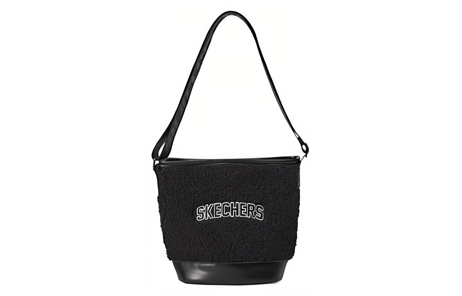 

Skechers Тканевая сумка через плечо, женская черная