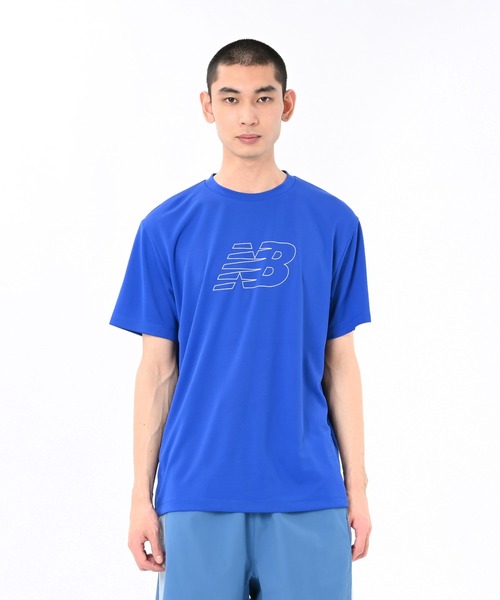 

Футболка функциональная New Balance, синий