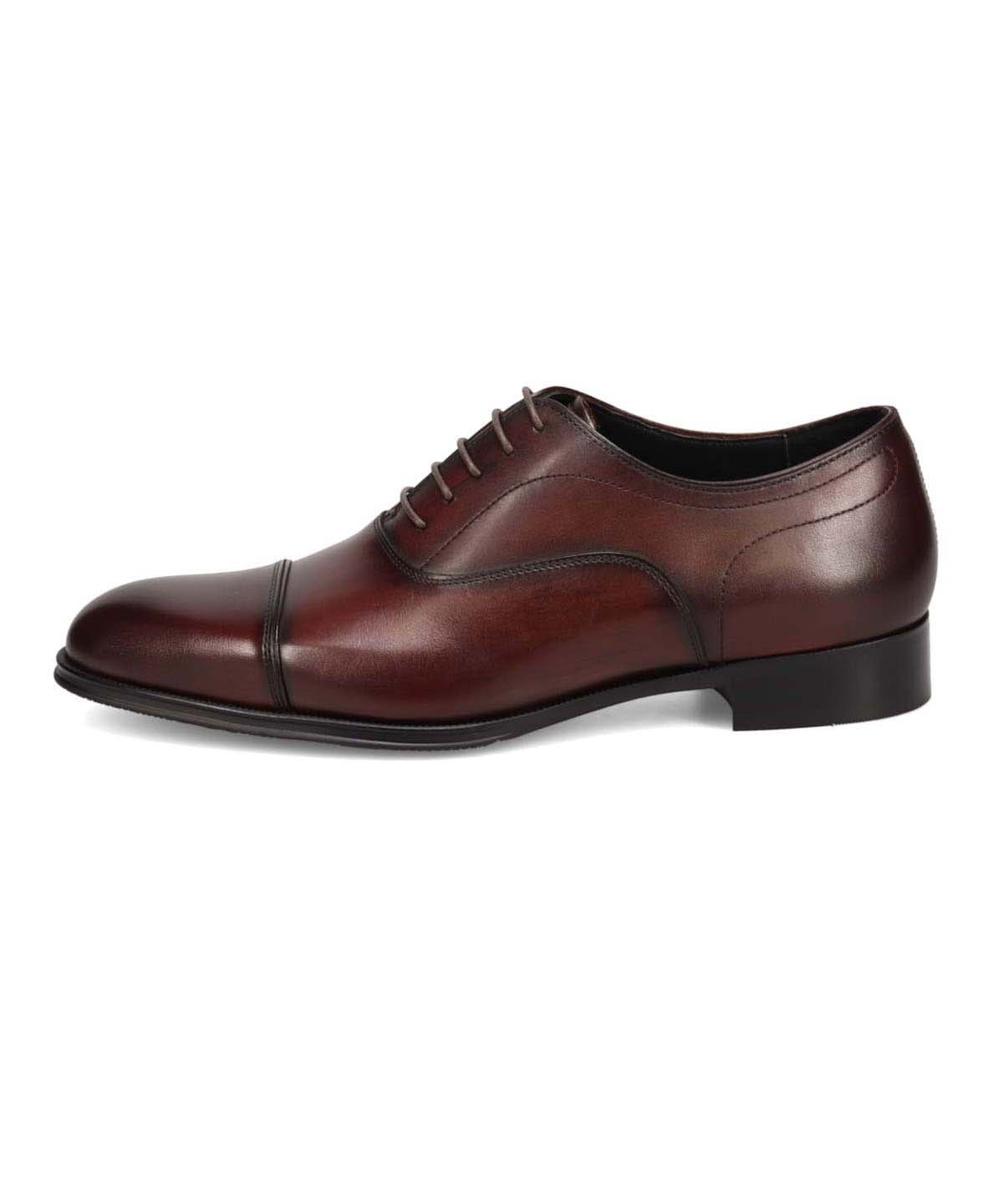 Реабилитационные туфли Madras, туфли Inner Wing Straight Tip Dress Shoes. Madras, brown — фото 2