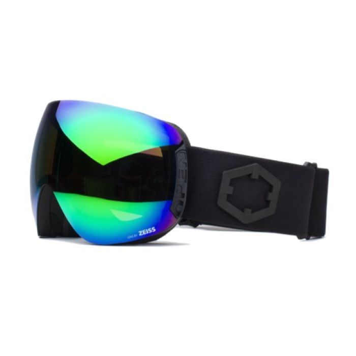 

Очки для сноуборда Open black green mci + storm lens Out Of