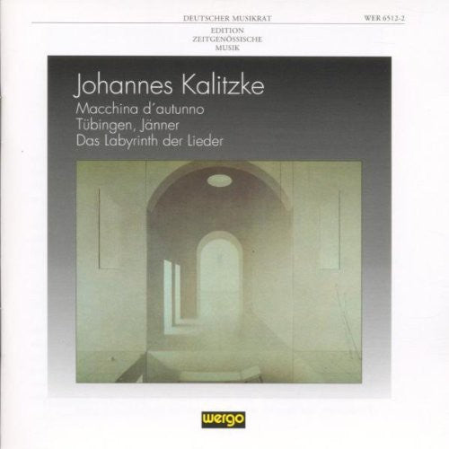 

CD диск Kalitzke: Macchina D'autunno