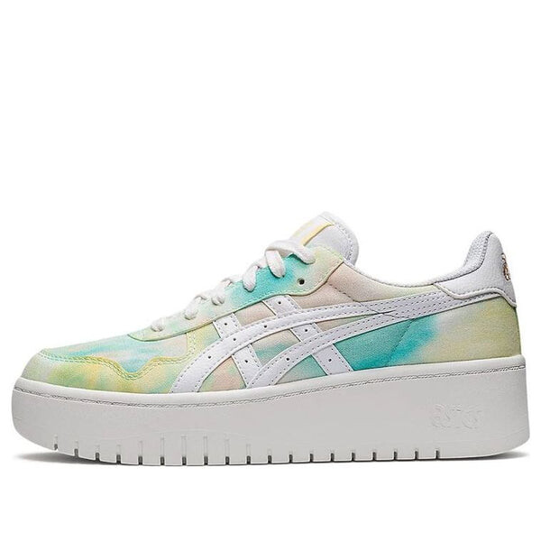 

Кроссовки японская платформа s Asics, зеленый