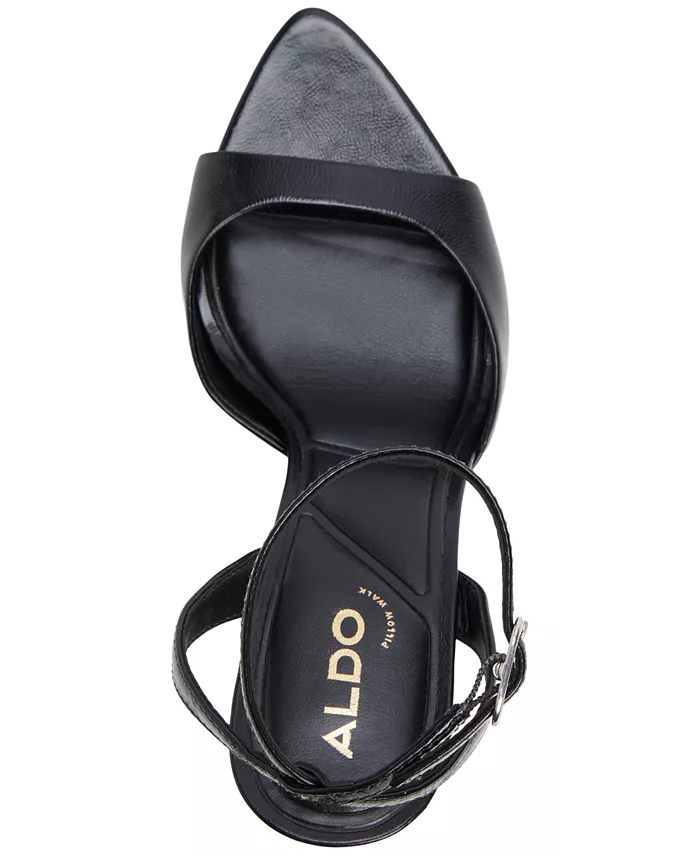Женские босоножки-шпильки Forevermore в комплекте из двух частей ALDO, черный — фото 4