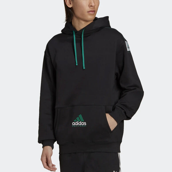 Толстовка Adidas Originals EQT Hoodie 'Black', мультиколор — фото 2