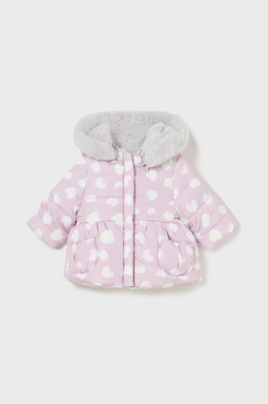 

Двусторонняя куртка для новорожденных Mayoral Newborn, фиолетовый