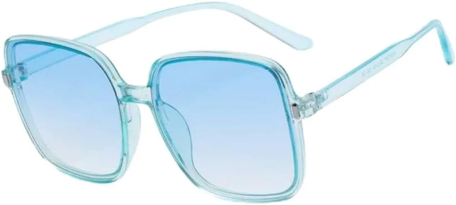 

Персонализированные солнцезащитные очки «кошачий глаз», модные и универсальные солнцезащитные очки с защитой от ультрафиолета UV400 generic, 1-clear Blue