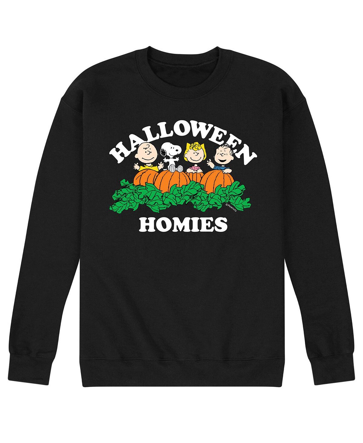 

Мужская флисовая футболка Peanuts Halloween Homies AIRWAVES