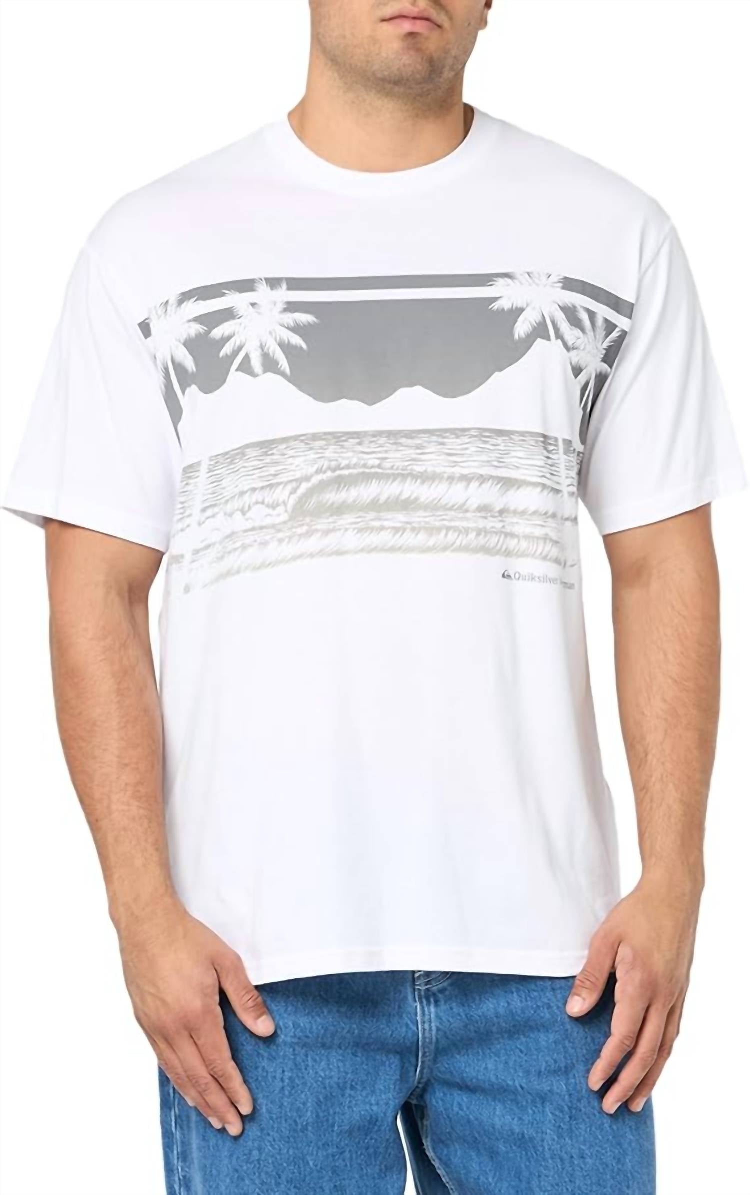 

Футболка Waterman Beach Band белого цвета Quiksilver