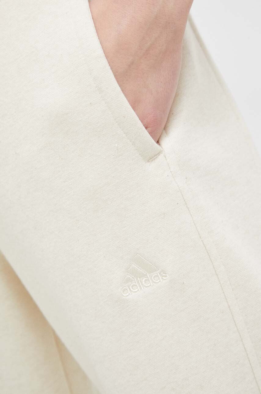 Adidas джоггеры, бежевый — фото 4