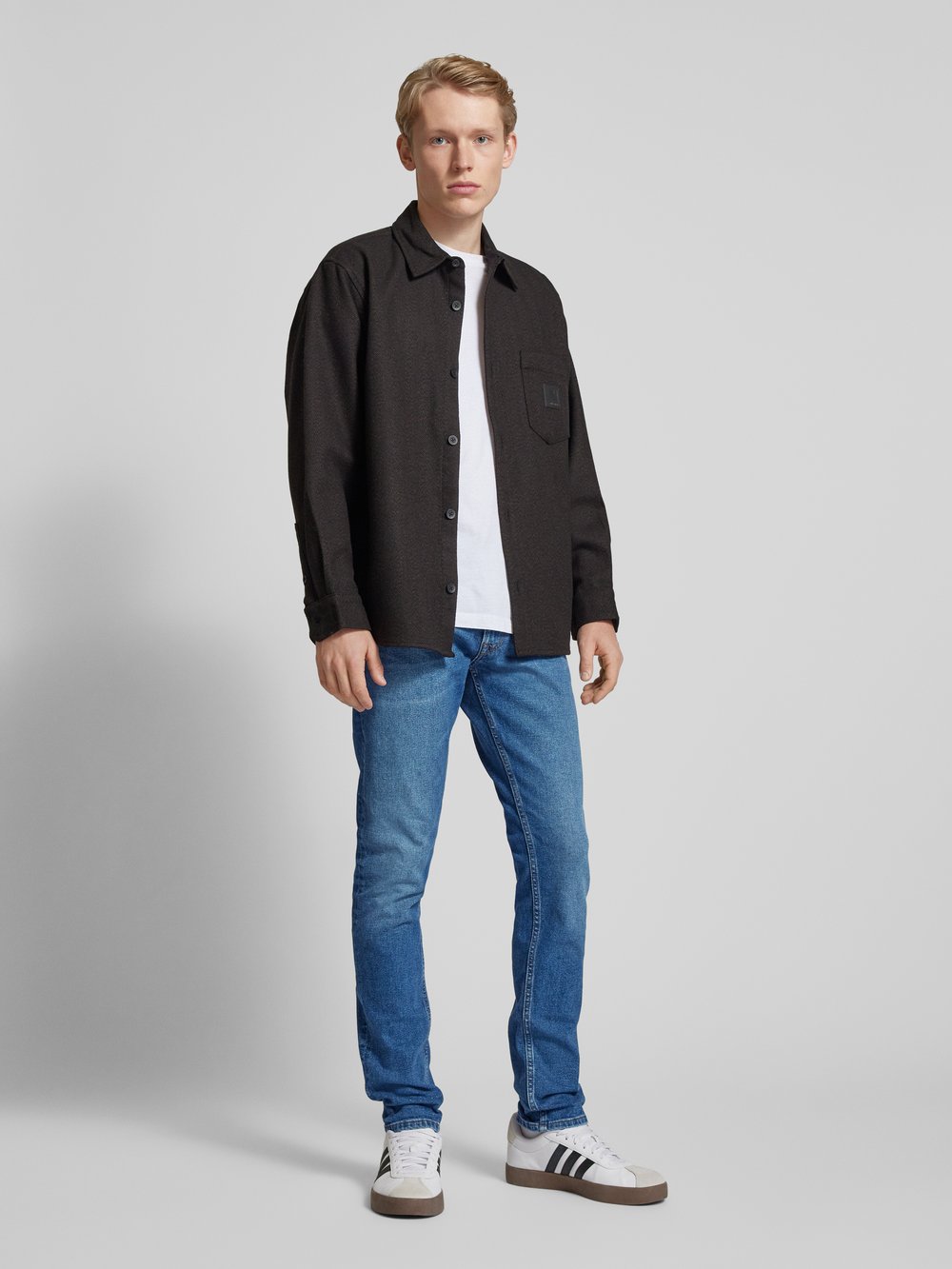 

Зауженные джинсы с 5 карманами, модель «SPIKE» Pepe Jeans