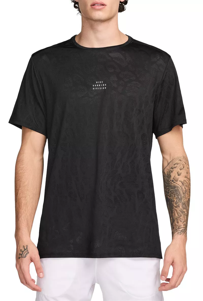 

Мужская футболка Nike Dri-FIT Rise 365 Running Division, черный