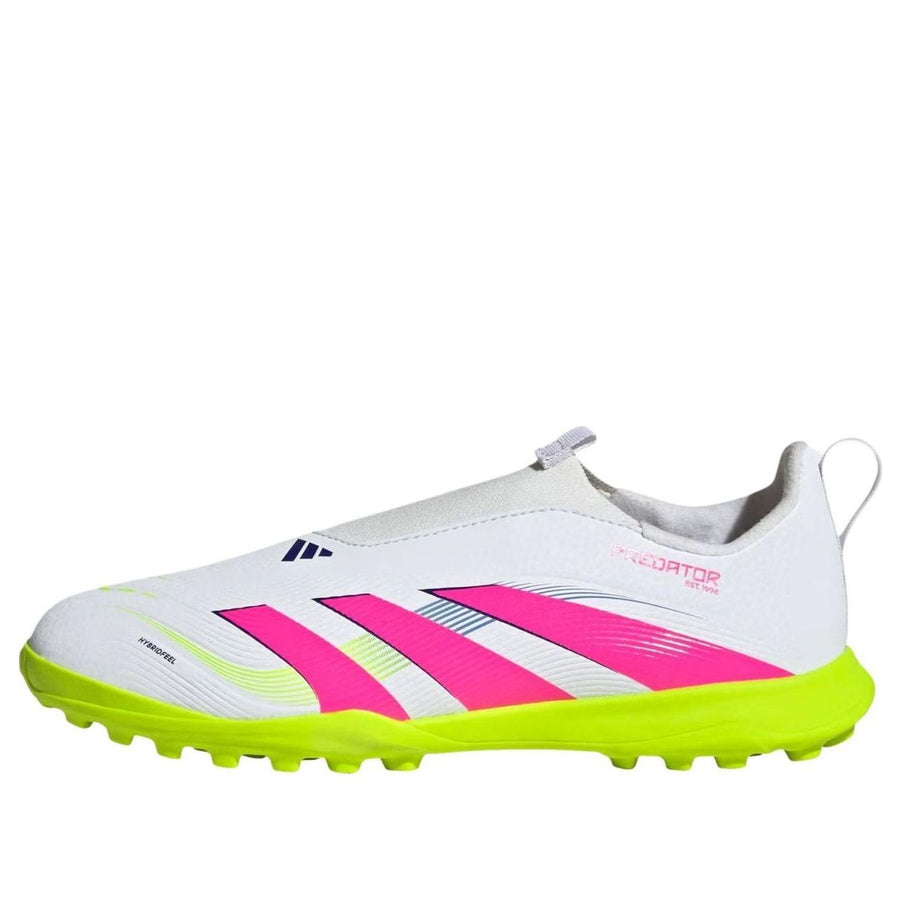 

Кроссовки (GS) adidas Predator League Laceless Turf 'Cloud White Lucid Pink Lucid Lemon', белый
