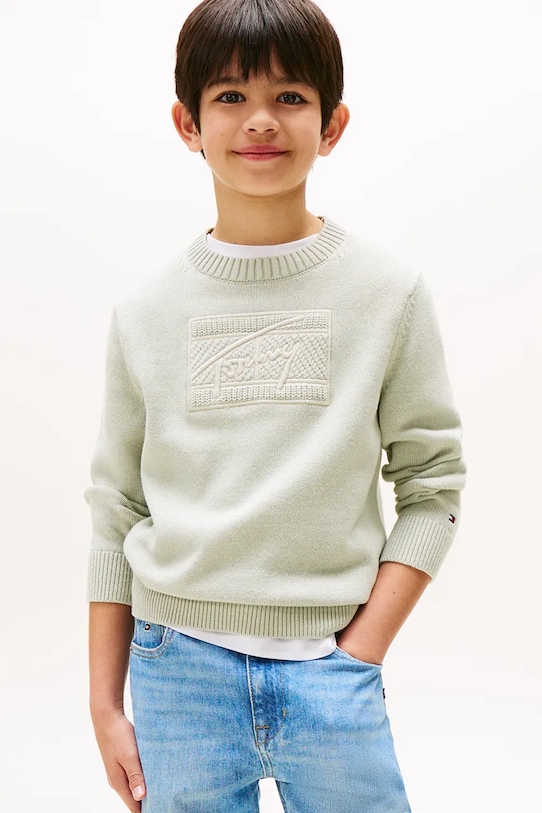 

Свитер Tommy Hilfiger, бирюзовый