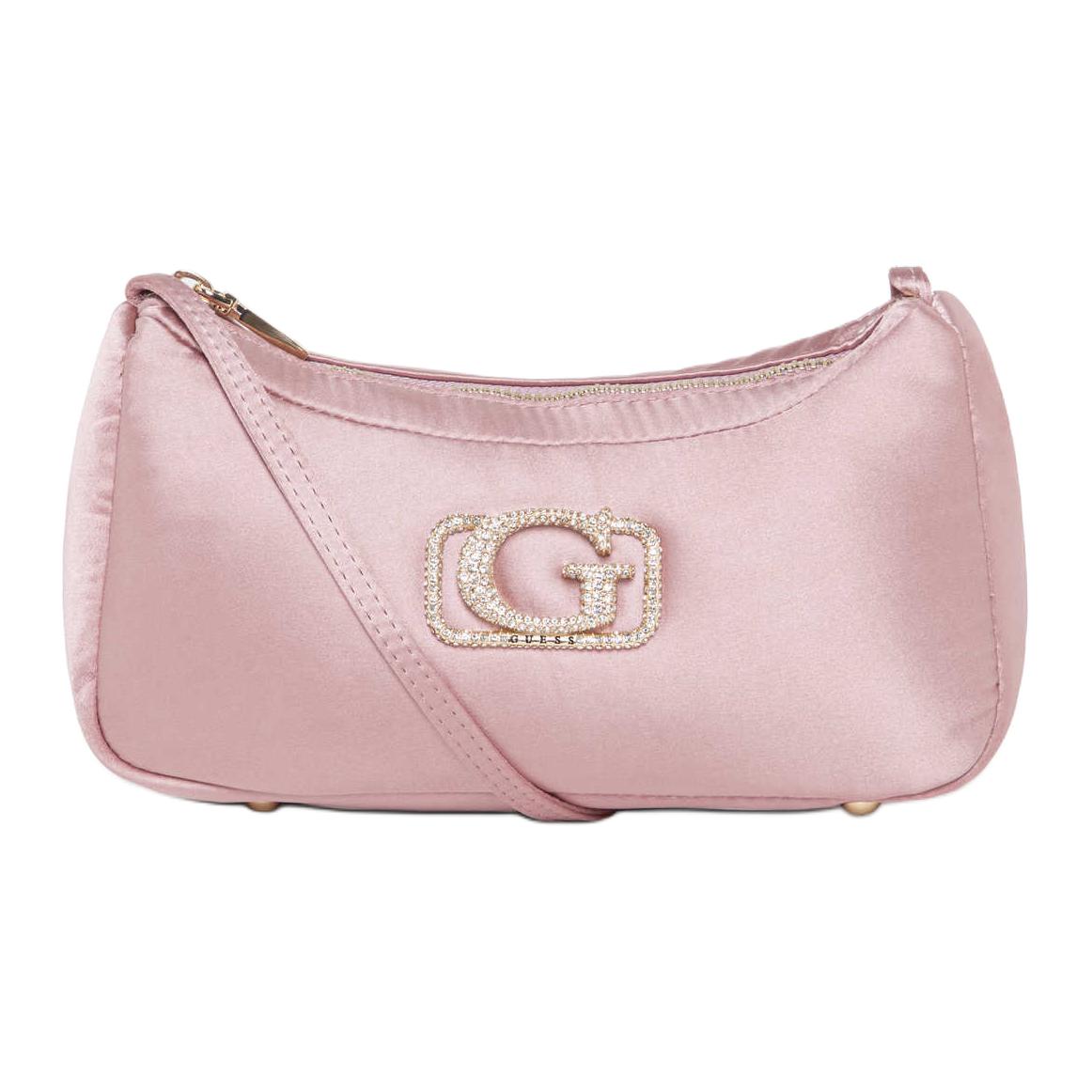 

GUESS Тканевая сумка через плечо среднего размера женская розовая черная, Pink